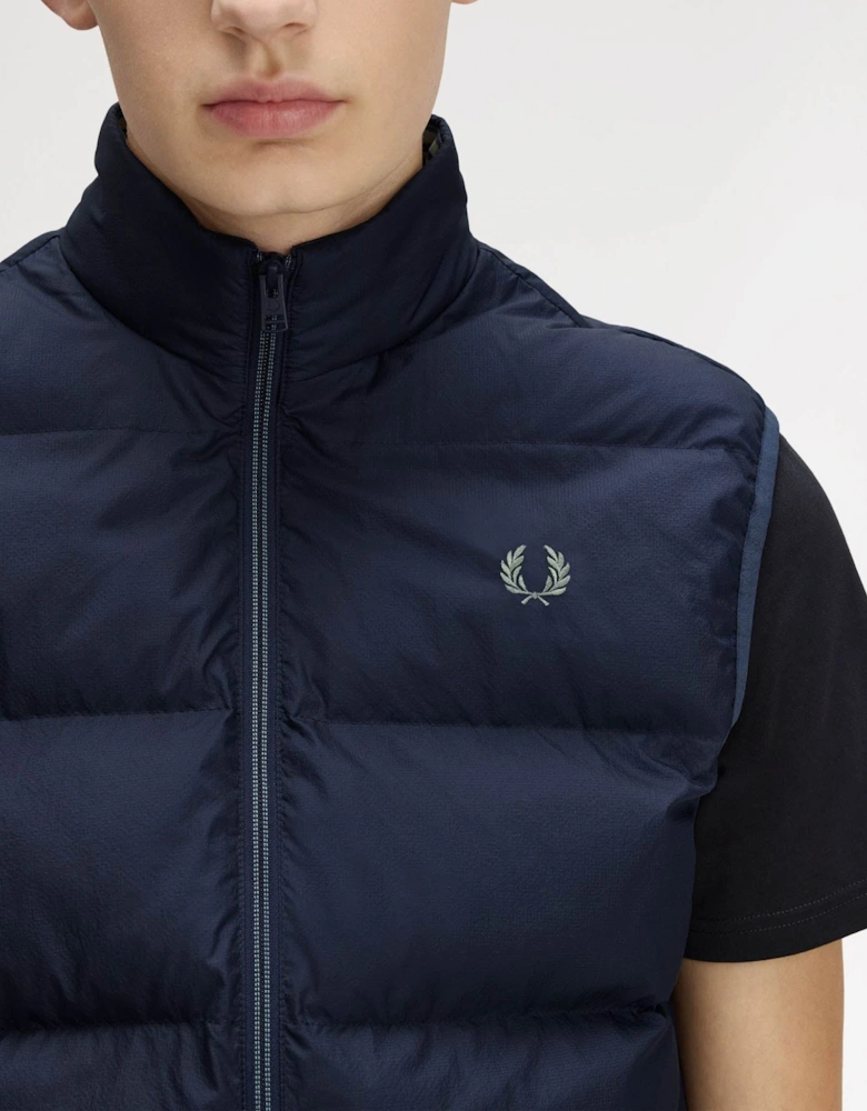 Mens Padded Gilet - Dark Airforce 738