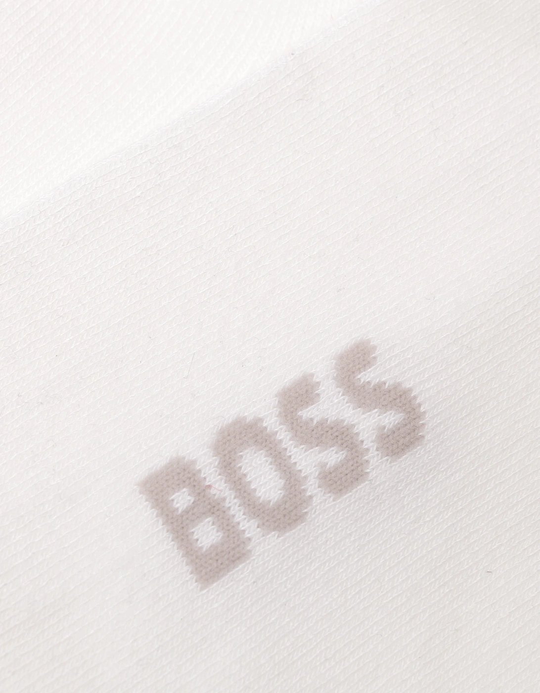 BOSS Orange Ankle Socks in a Bamboo-Viscose Blend - White 100