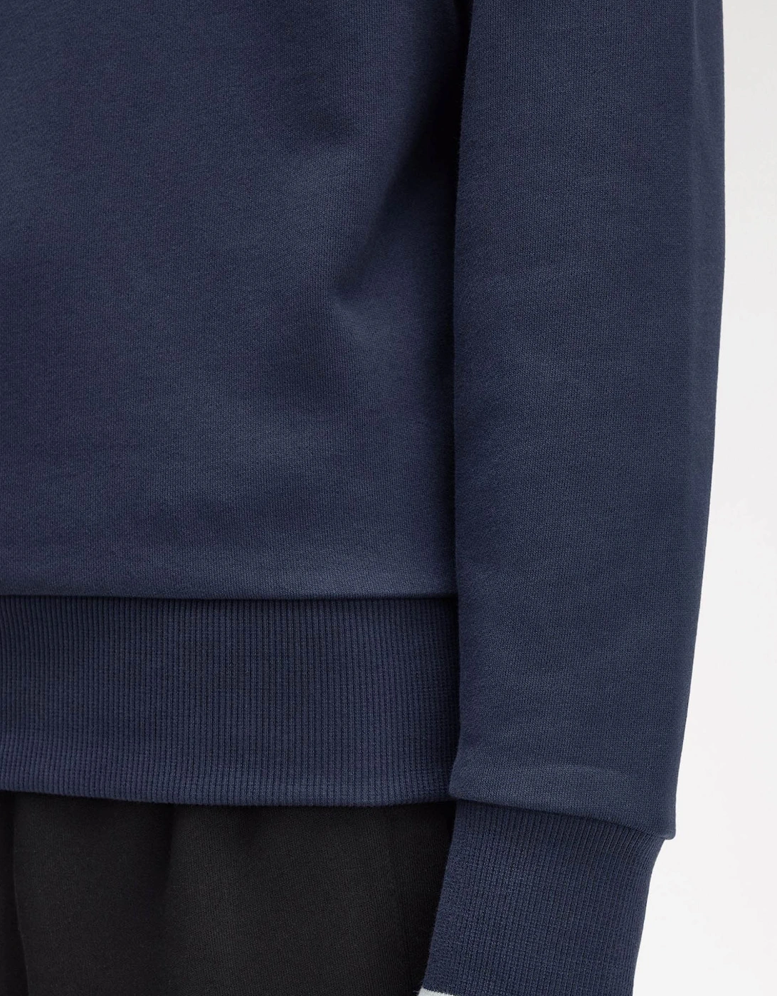 Mens Half Zip Sweatshirt - Dark Airforce/Light Ice/Bayleaf Z47