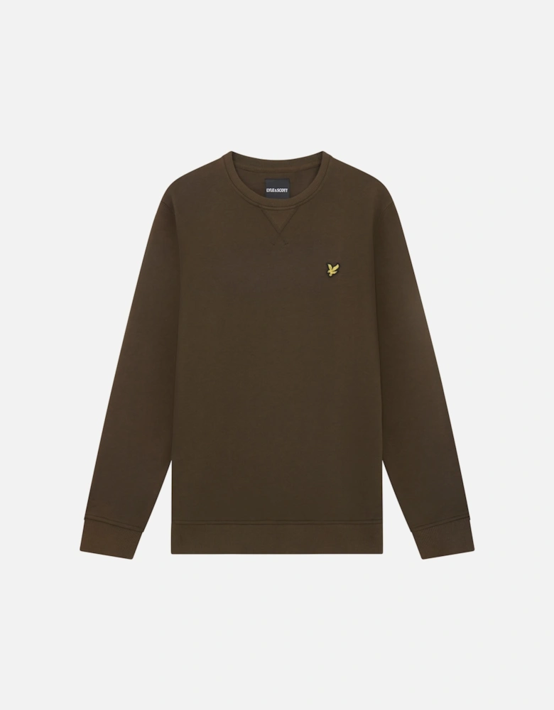 Lyle & Scott Mens Sweatshirt ML424VOG - W485 Olive