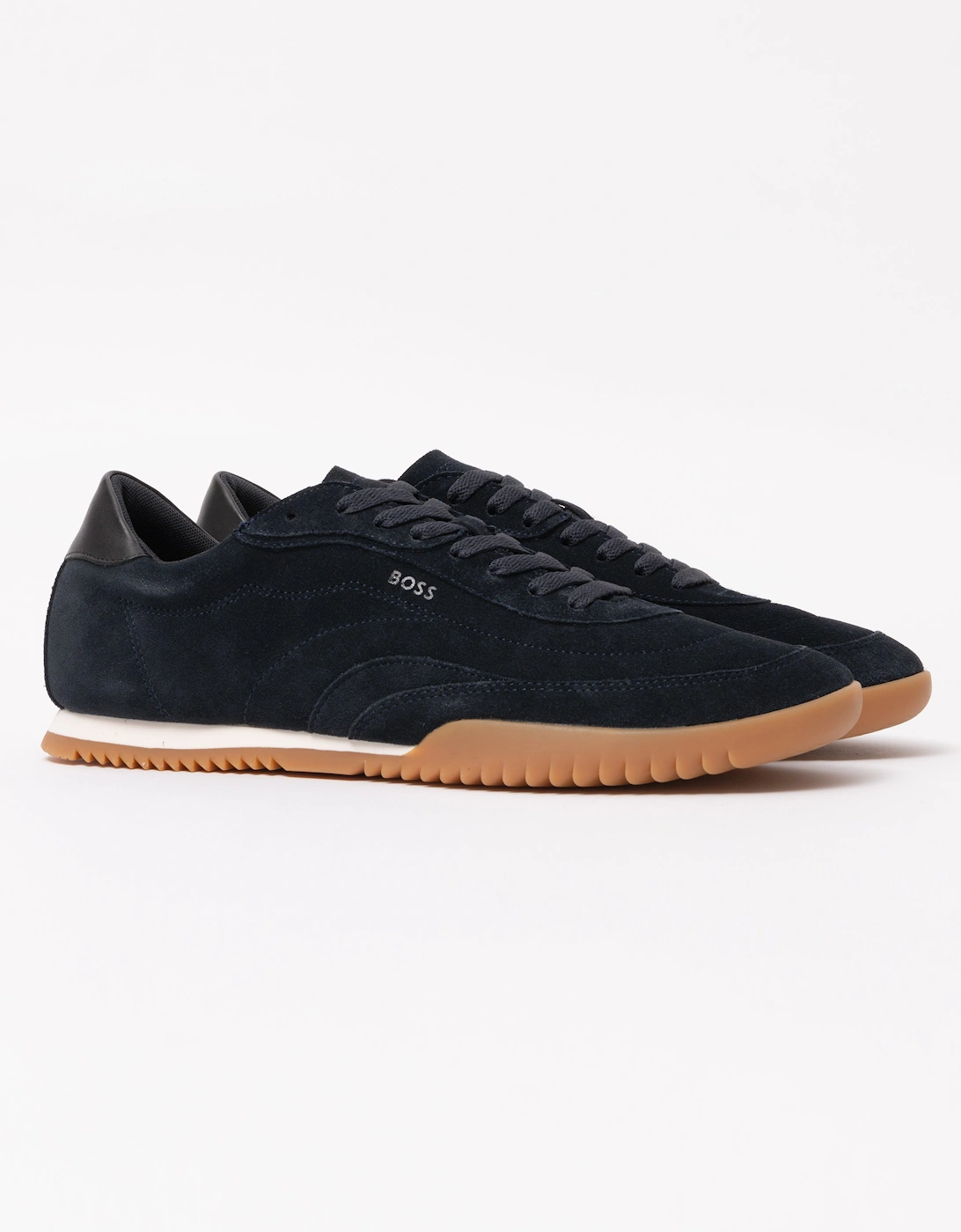 BOSS Orange Careton_Lowp_sd Mens Trainers 50548707 - Dark Blue 401