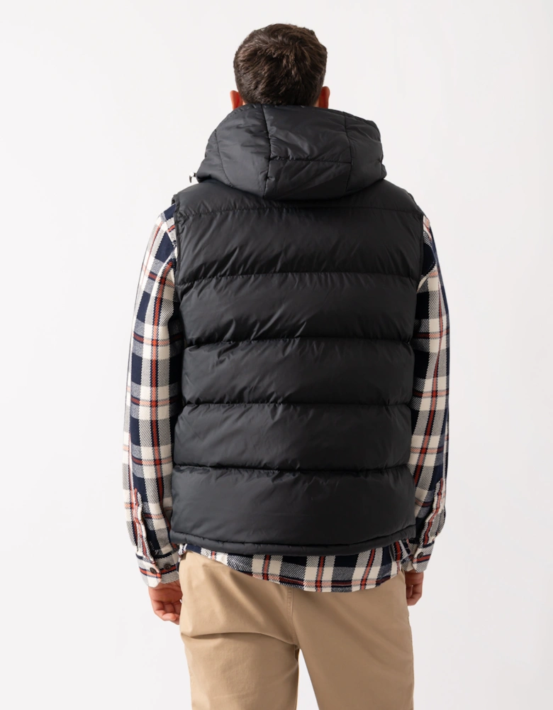 Mens Active Cloud Puffer Vest - 5 Black