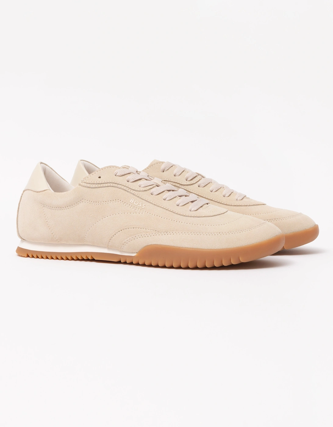 BOSS Orange Careton_Lowp_sd Mens Trainers 50548707 - Open White 131