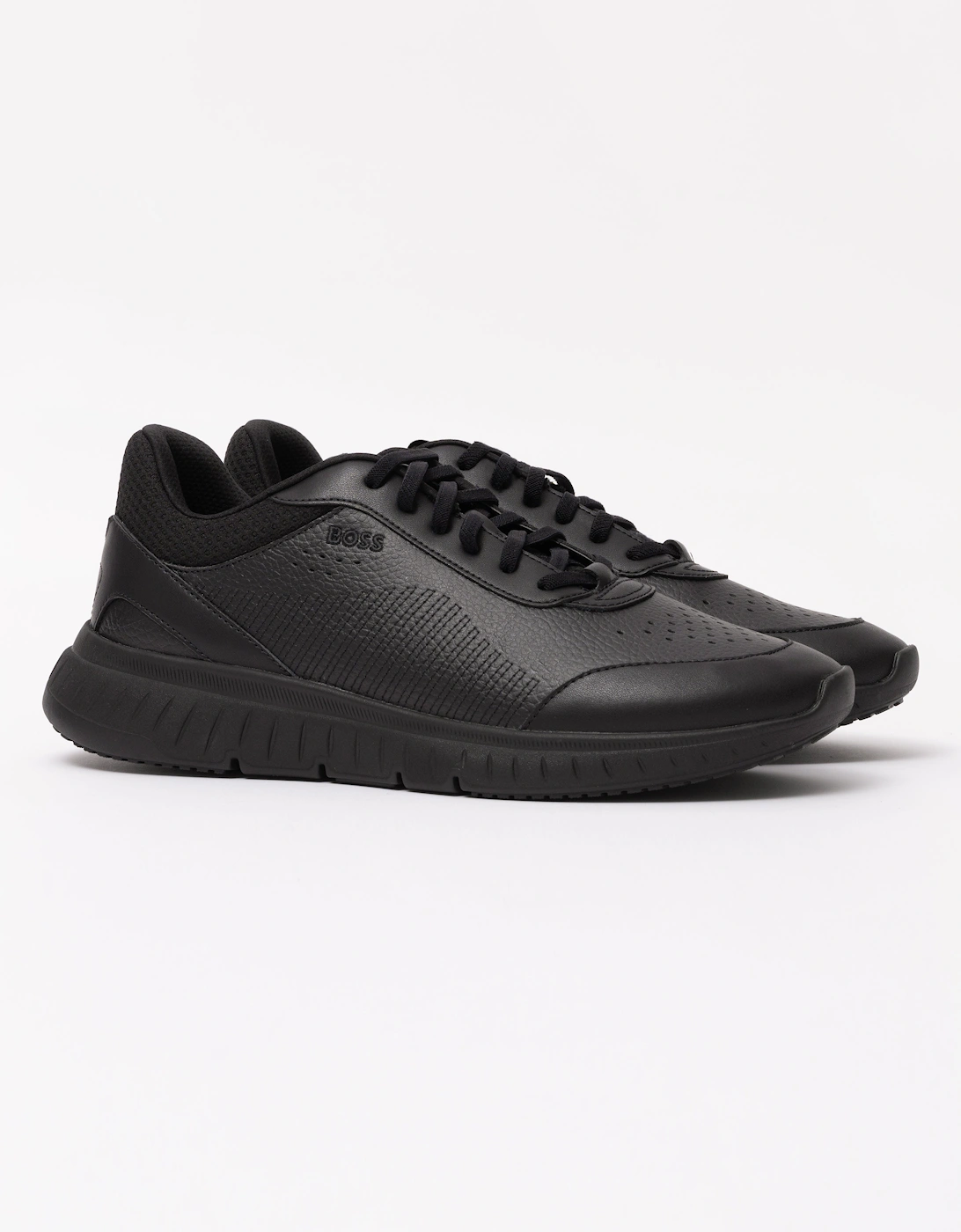 BOSS Orange Titanis_Runn_ltmx Mens Trainers - Black 005