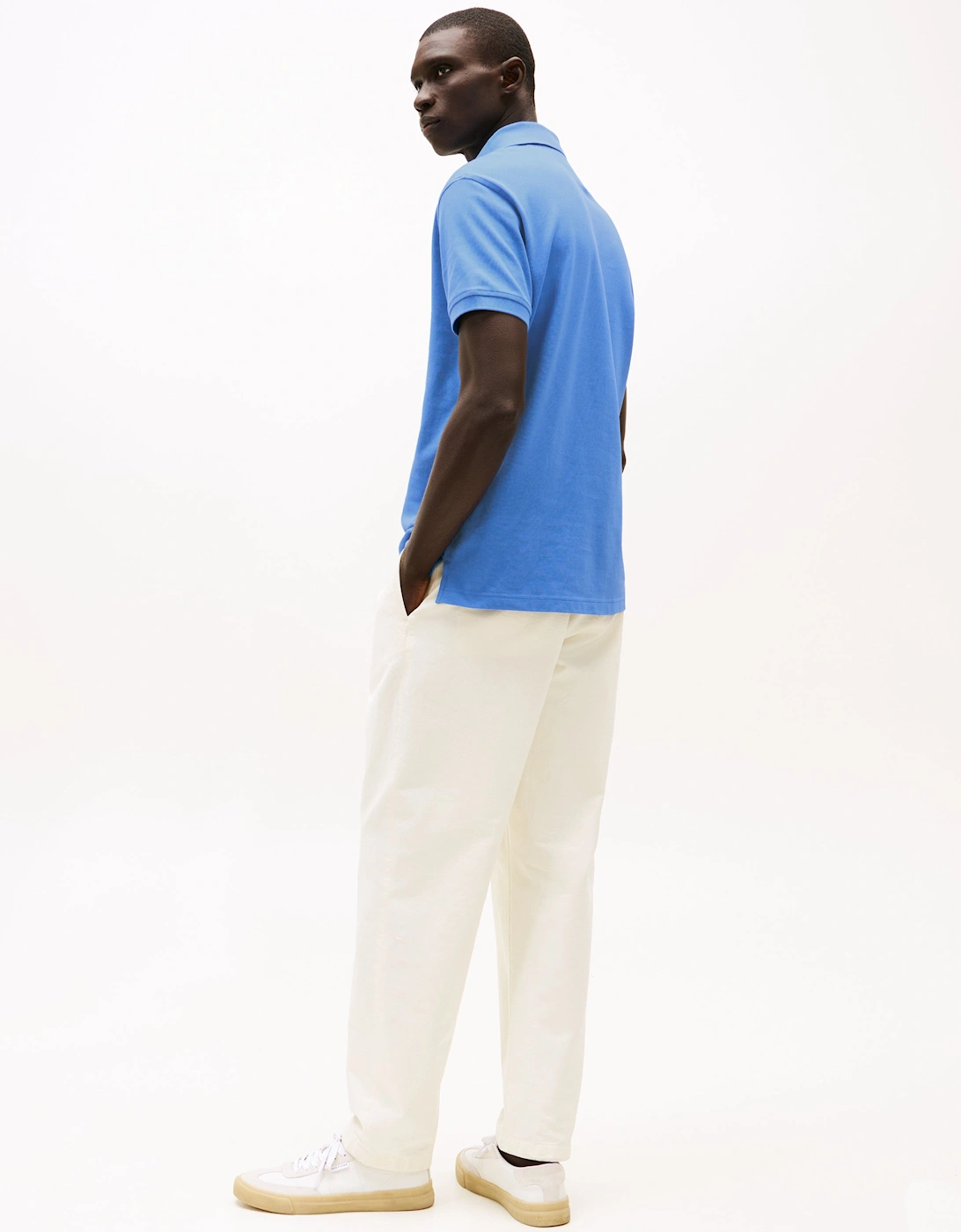 1985 Regular Fit Mens Polo - Blue Spell