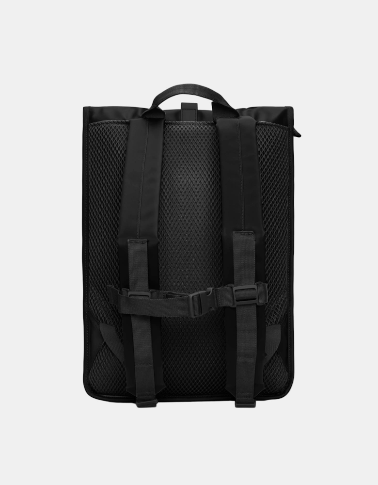 Unisex Rolltop Rucksack - 84 Black Grain