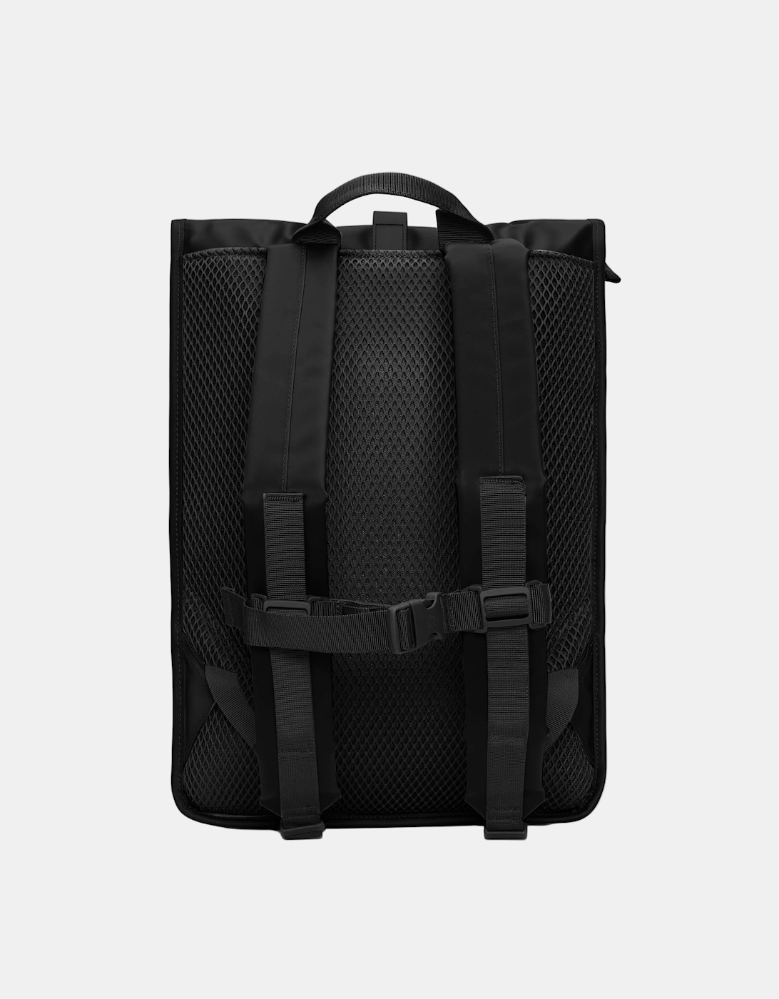 Unisex Rolltop Rucksack - 84 Black Grain