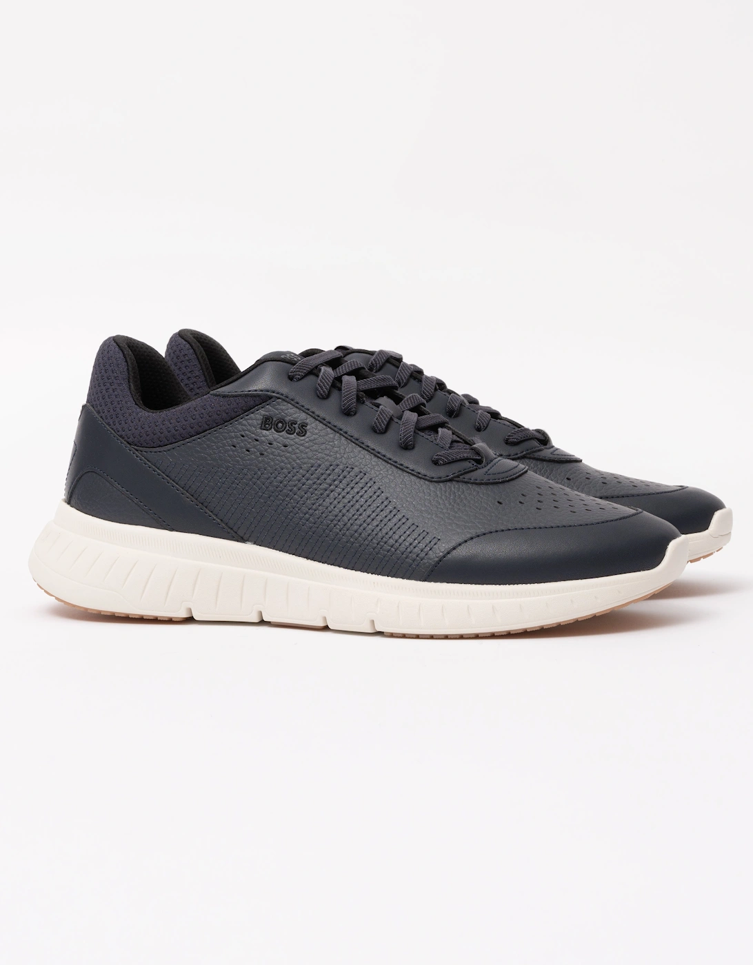 BOSS Orange Titanis_Runn_ltmx Mens Trainers - Navy 410