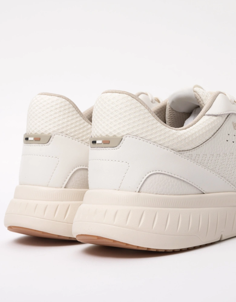BOSS Orange Titanis_Runn_ltmx Mens Trainers - Open White 110