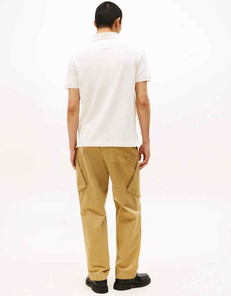 1985 Regular Fit Mens Polo - Ivory Petal