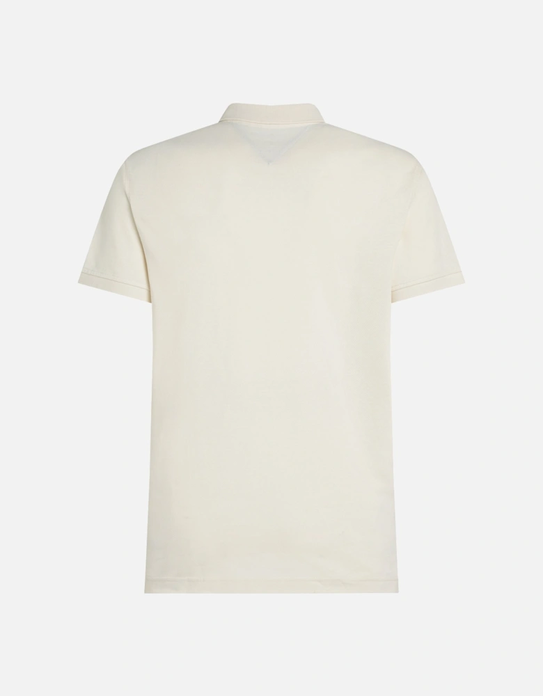 1985 Regular Fit Mens Polo - Ivory Petal