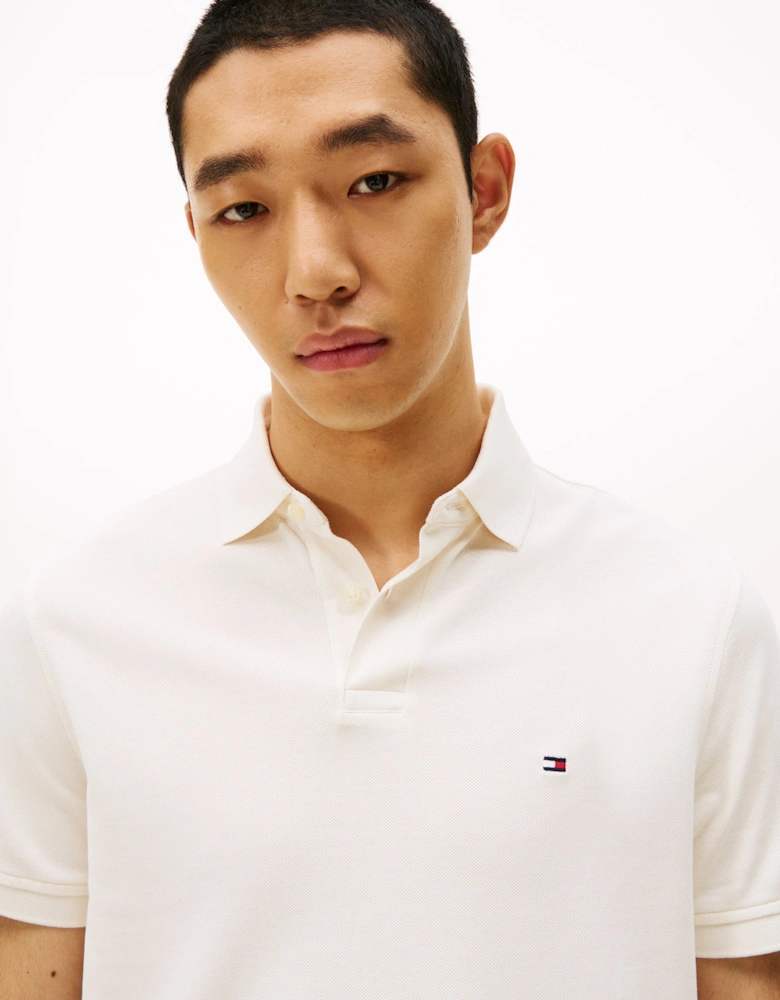 1985 Regular Fit Mens Polo - Ivory Petal