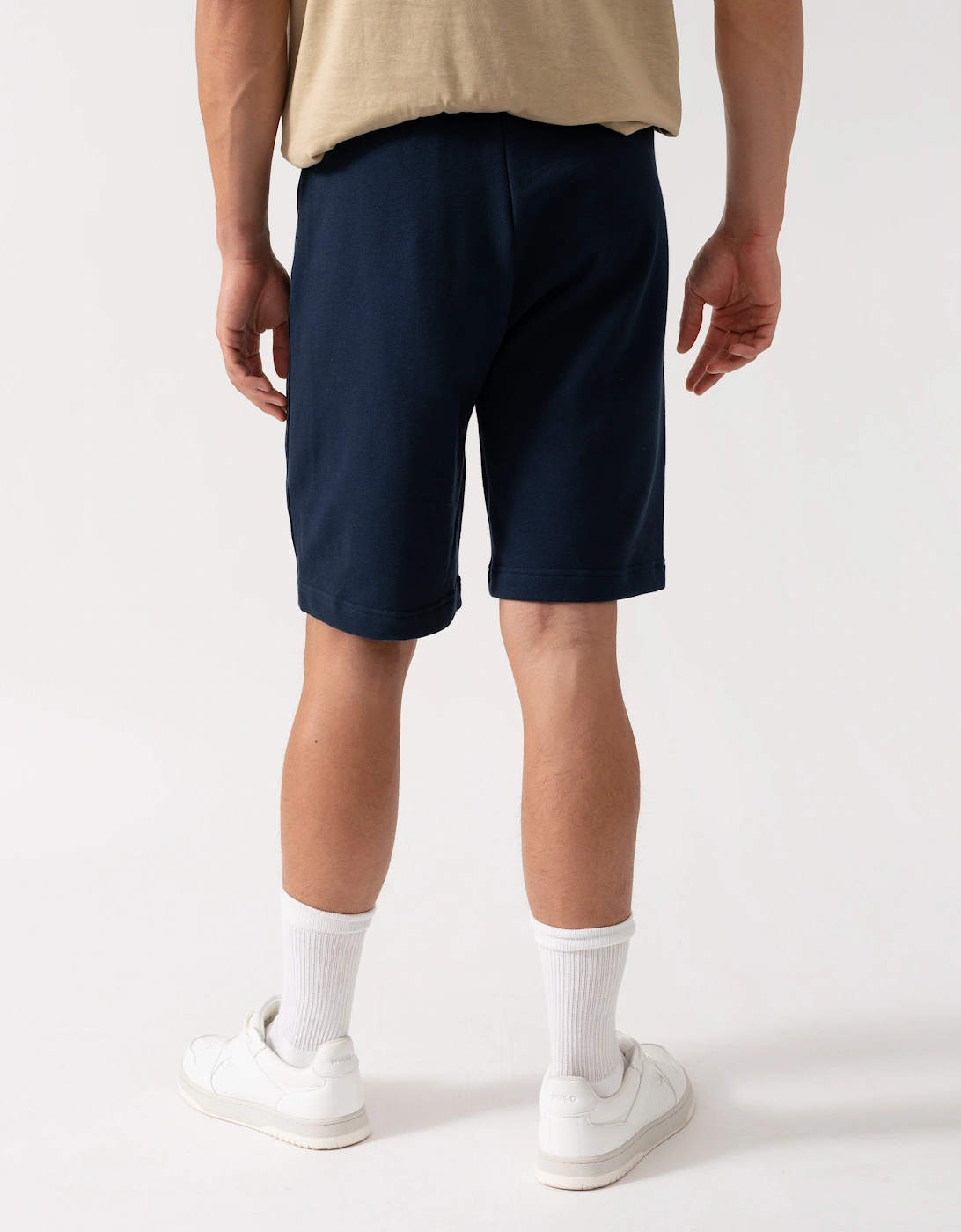 HUGO LIAM Mens Shorts with Logo Tape