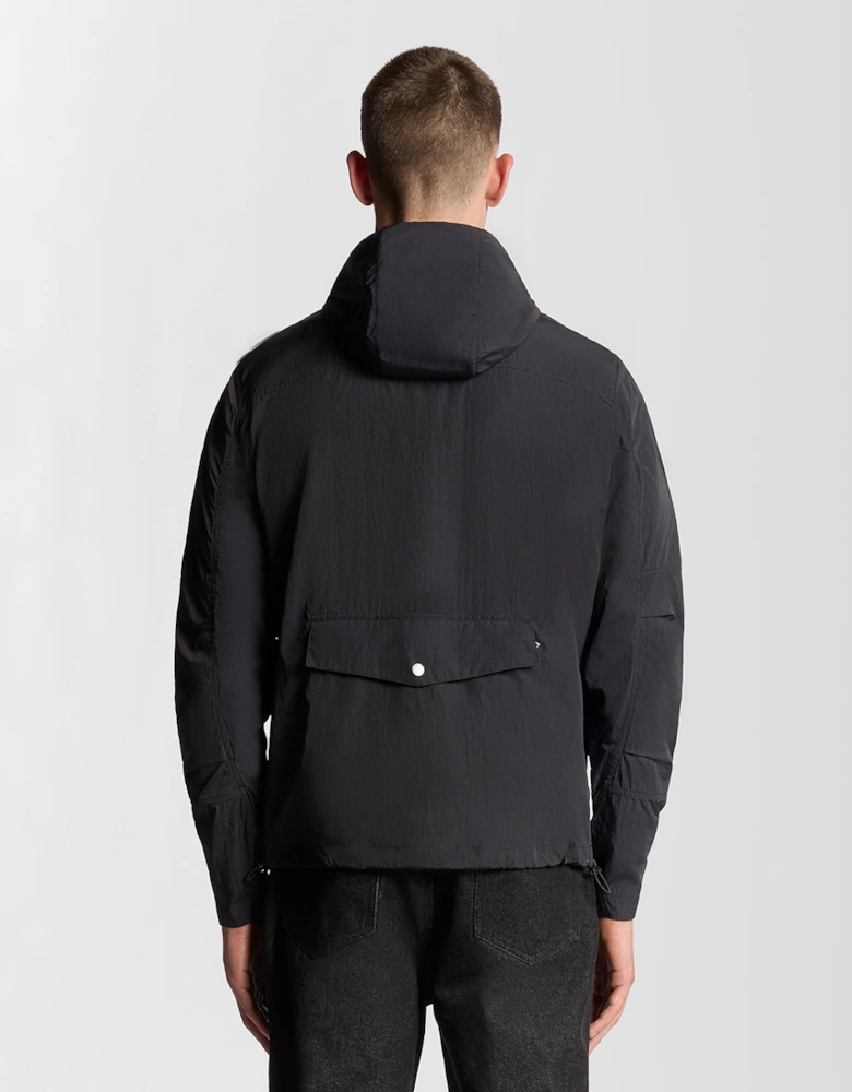 Lyle & Scott Stow Away Jacket - X002 Black Ice