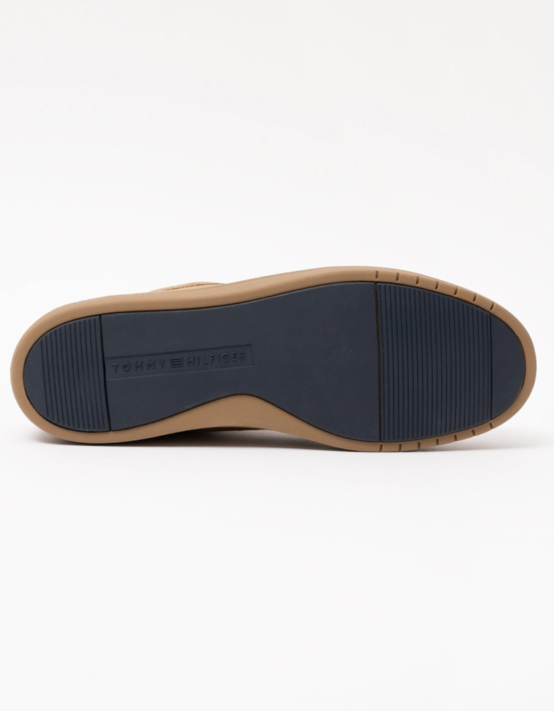 Modern Light Suede Moc Toe Mens Shoe - Rooted Brown