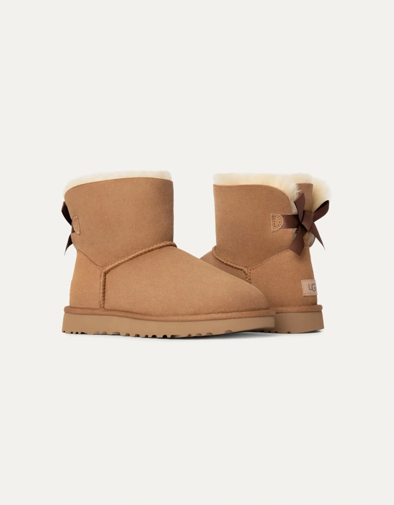 Mini Bailey Bow II Womens Boots - Chestnut