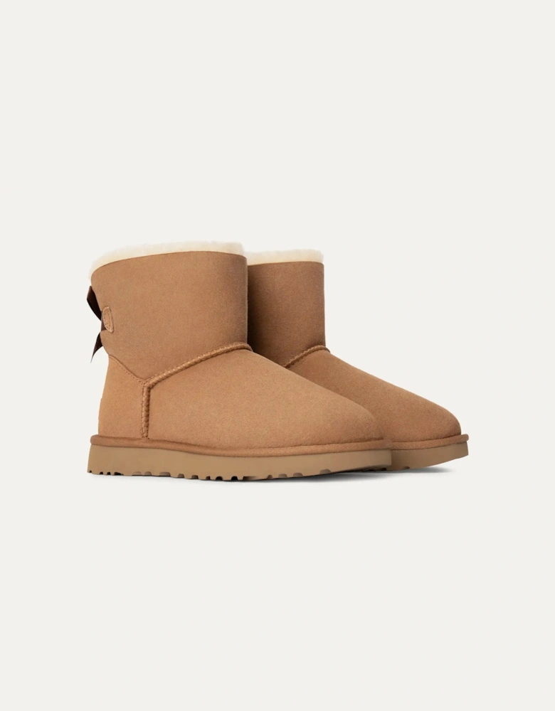 Mini Bailey Bow II Womens Boots - Chestnut