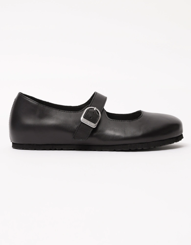 Santa Clarita Leather Womens Shoes - Black