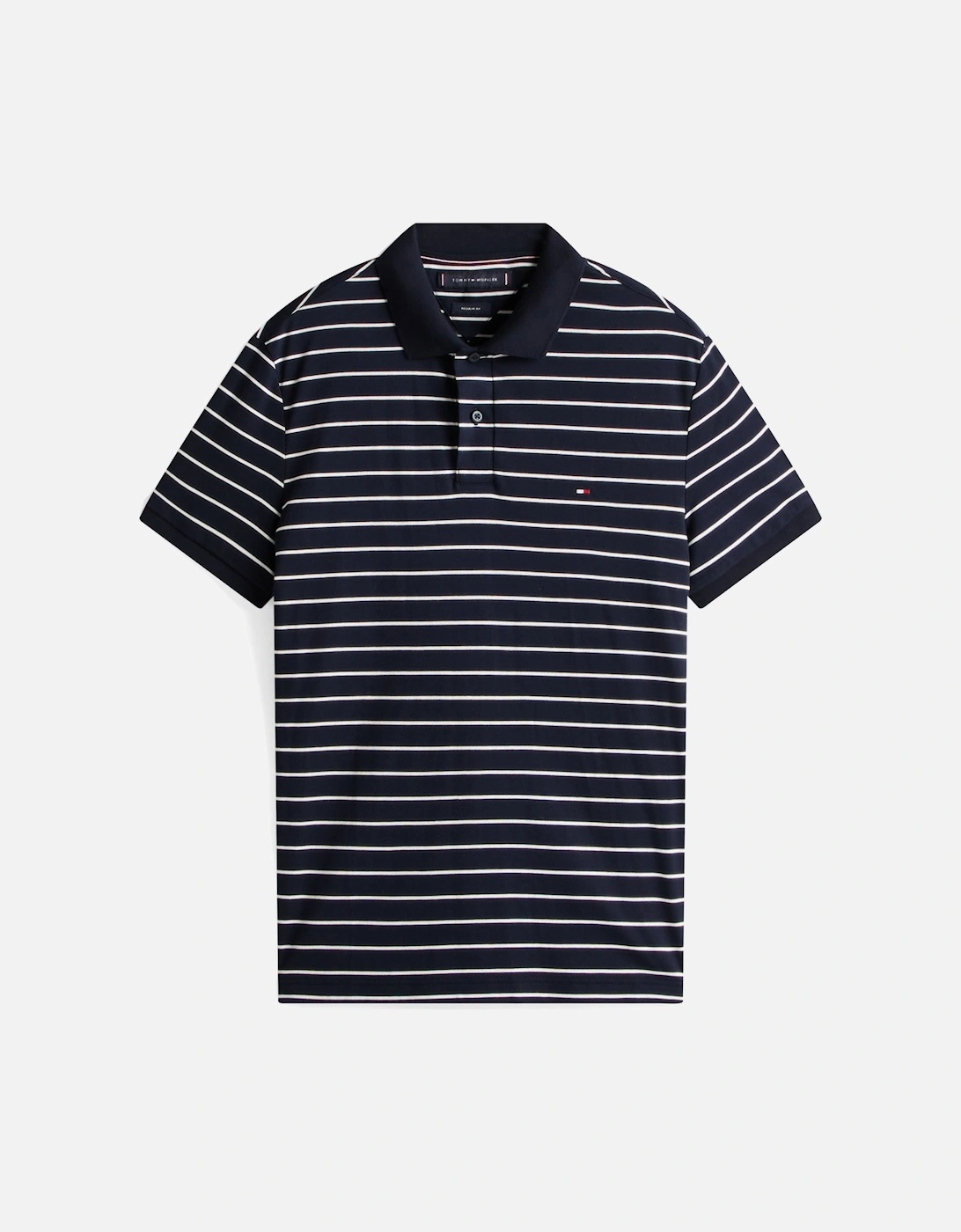 Liquid Cotton Regular Fit Mens Polo - Desert Sky/Ivory Petal