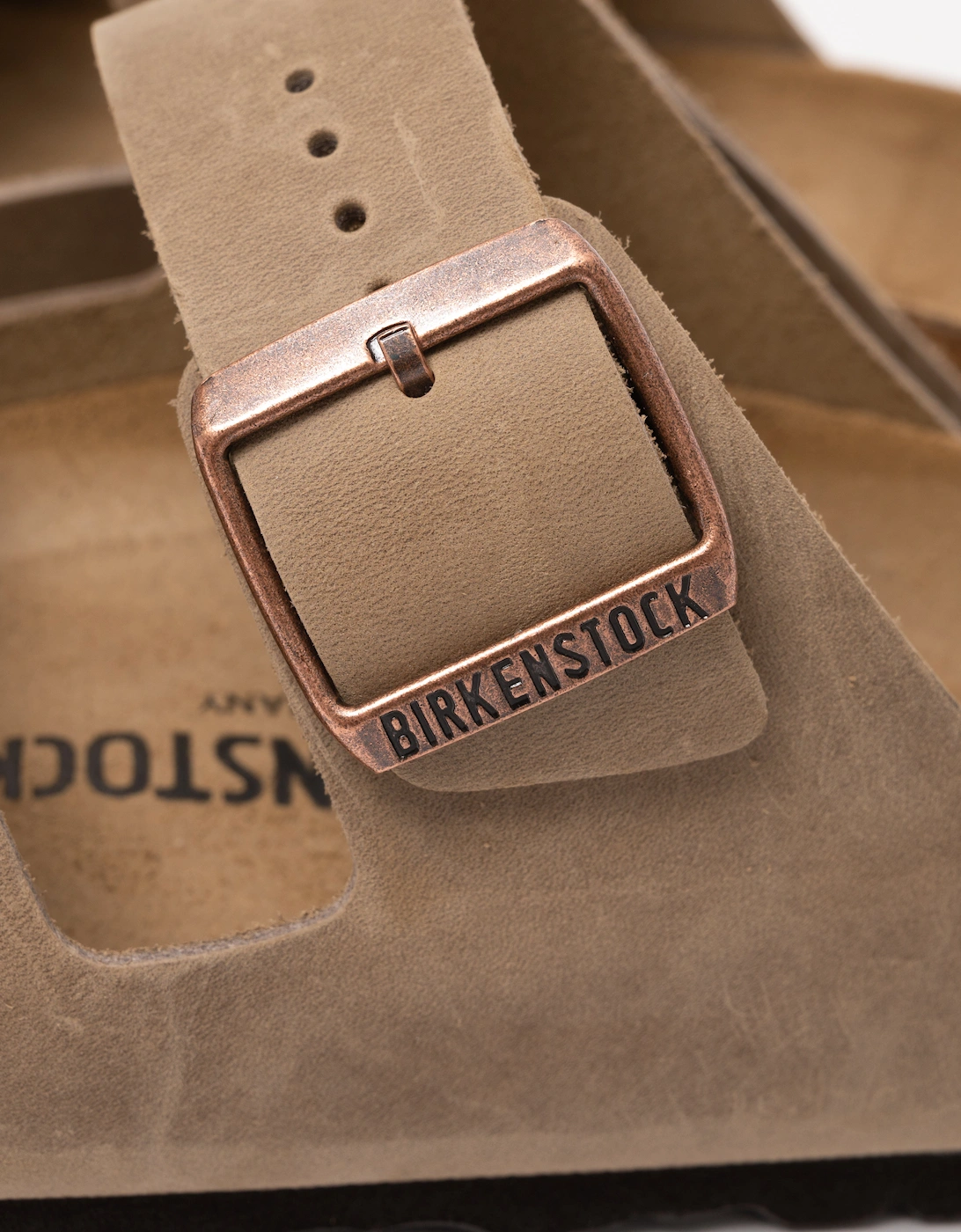 Oiled Leather Unisex Sandals - Tobacco Brown
