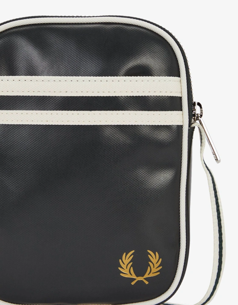 Classic Small Side Bag - Night Green/Ecru T11
