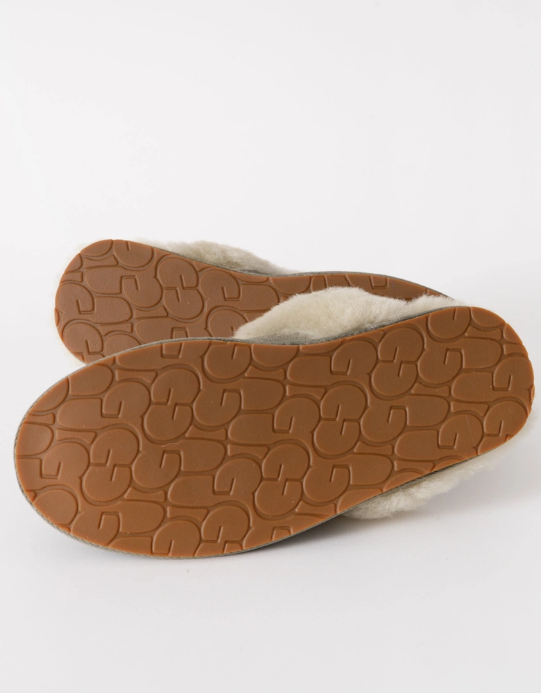 Scuffette II Womens Slipper - Moss Green / Muted Brass