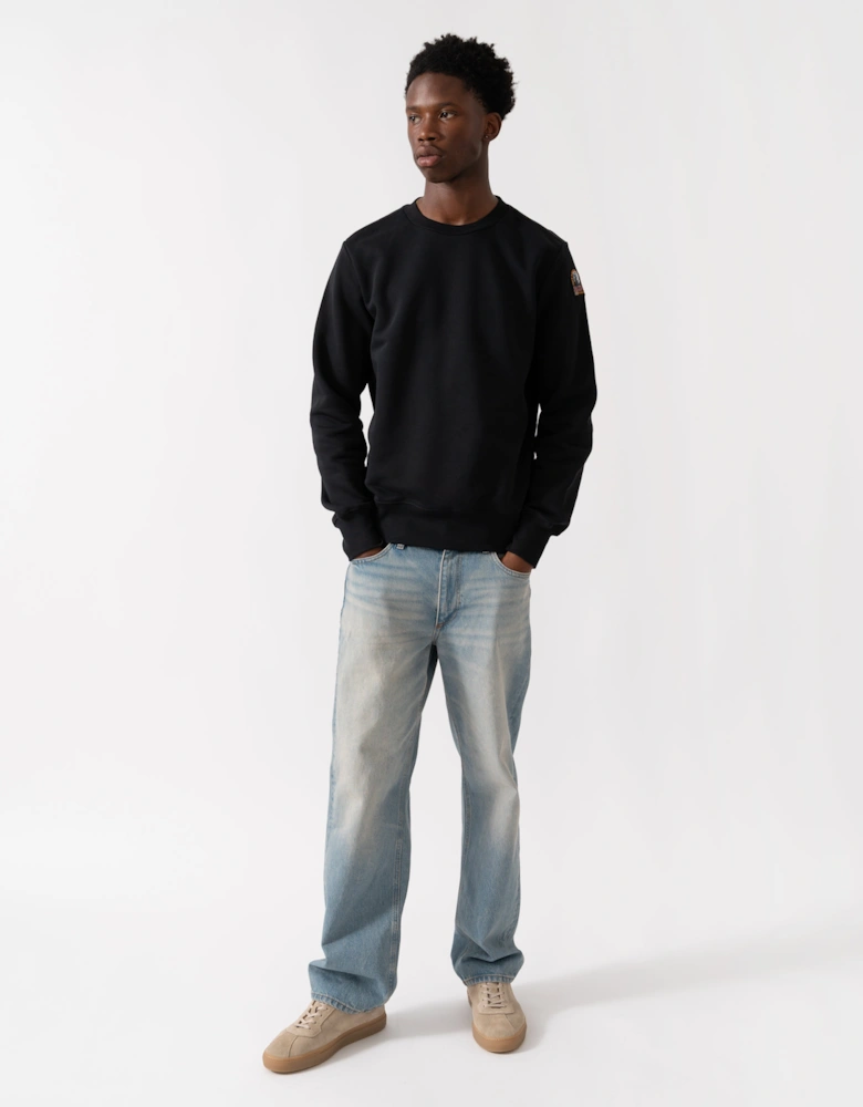 K2 Mens Crew Neck Sweatshirt - Black 541