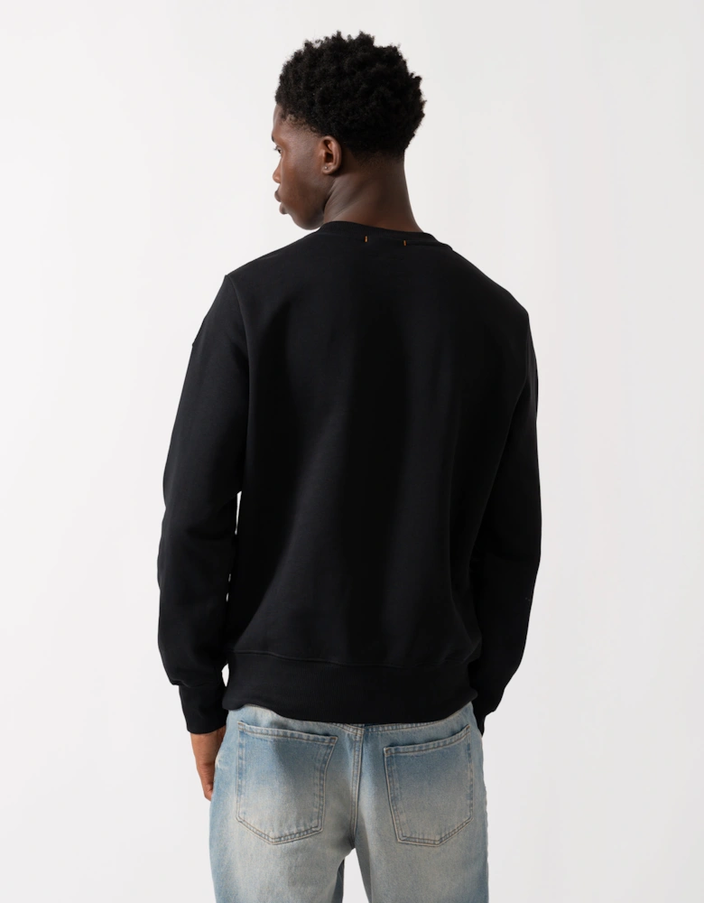 K2 Mens Crew Neck Sweatshirt - Black 541