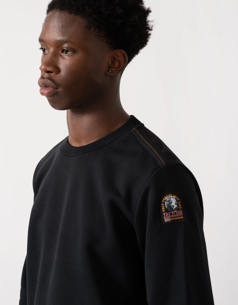 K2 Mens Crew Neck Sweatshirt - Black 541