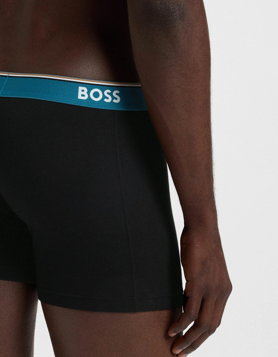 BOSS Orange Power 3-Pack Mens Boxer Briefs - Open Miscellaneous 968