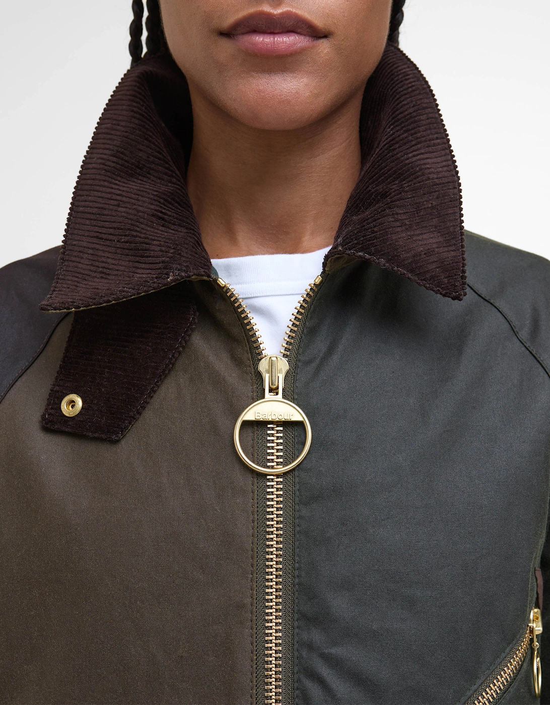 Arlene Womens Wax Jacket - Beech/Ancient Tartan