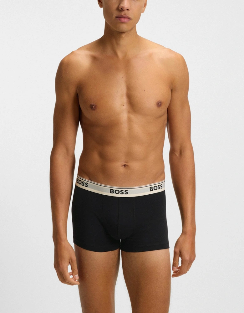 BOSS Orange Power Mens 3-Pack Trunks - Open Miscellaneous 967
