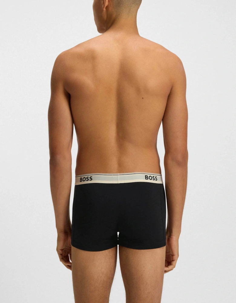 BOSS Orange Power Mens 3-Pack Trunks - Open Miscellaneous 967