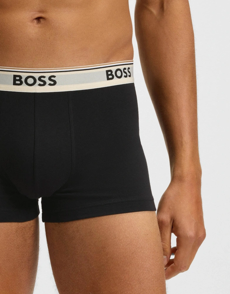 BOSS Orange Power Mens 3-Pack Trunks - Open Miscellaneous 967