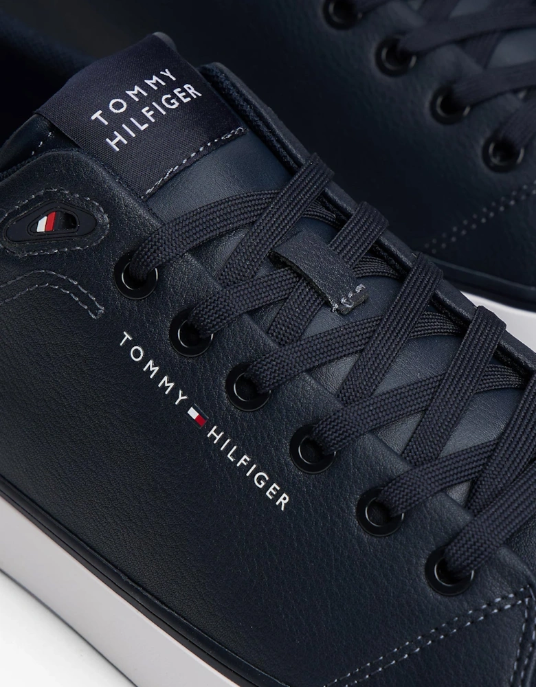 TH Core Low-Top Mens Vulcanised Leather Trainers - Desert Sky