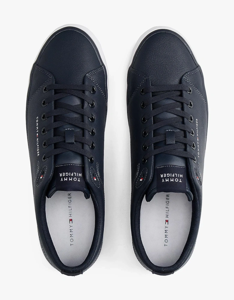 TH Core Low-Top Mens Vulcanised Leather Trainers - Desert Sky