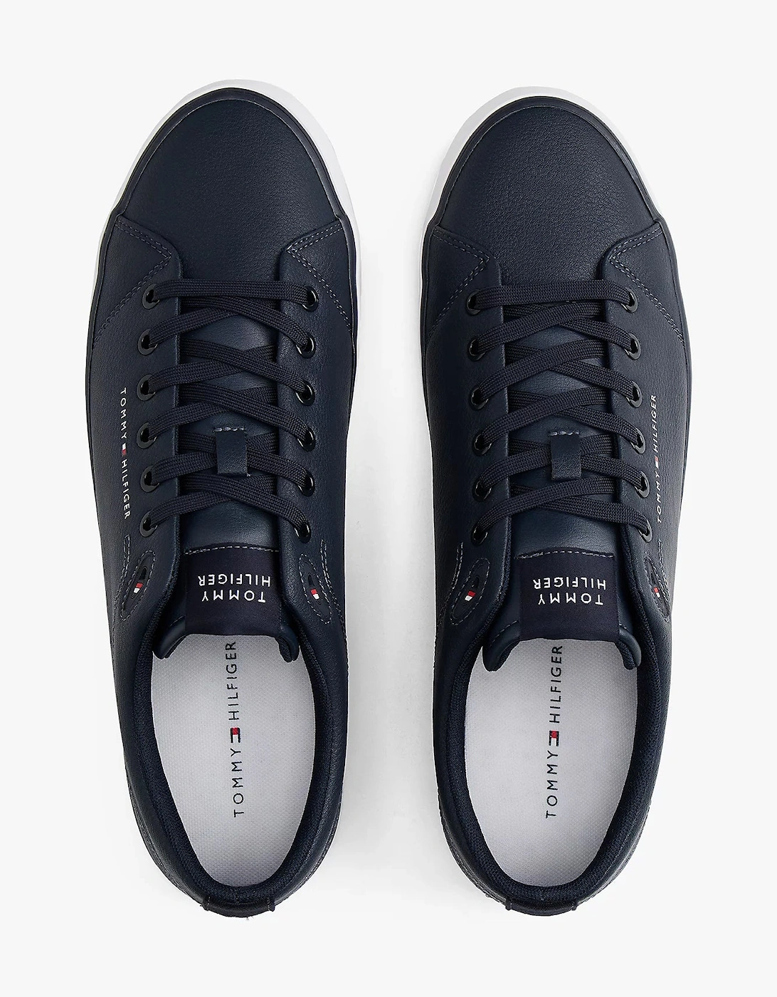 TH Core Low-Top Mens Vulcanised Leather Trainers - Desert Sky