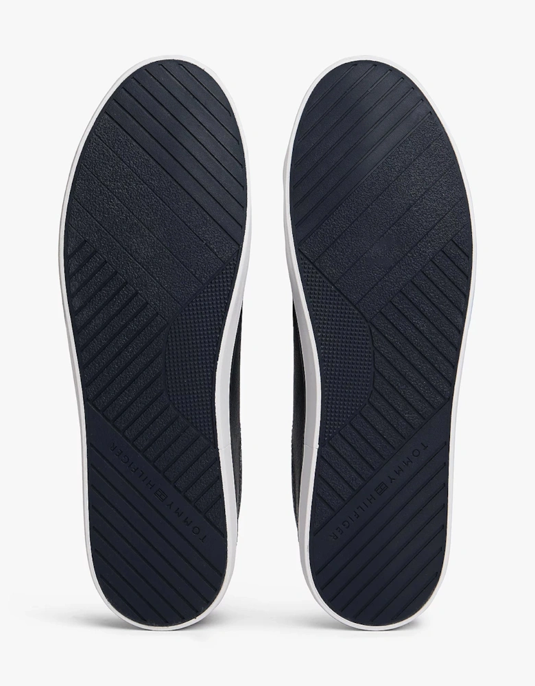 TH Core Low-Top Mens Vulcanised Leather Trainers - Desert Sky