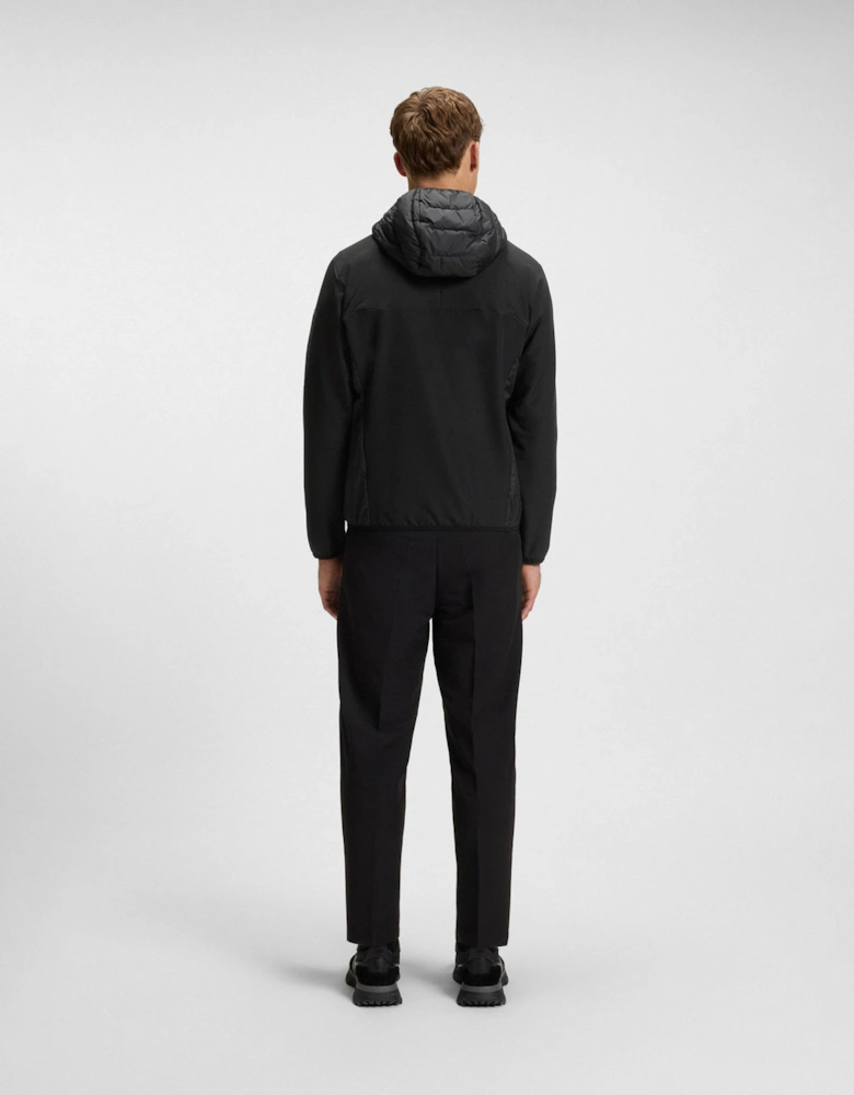 BOSS Green J Urbanex Mens Padded Hybrid Jacket - Black 001