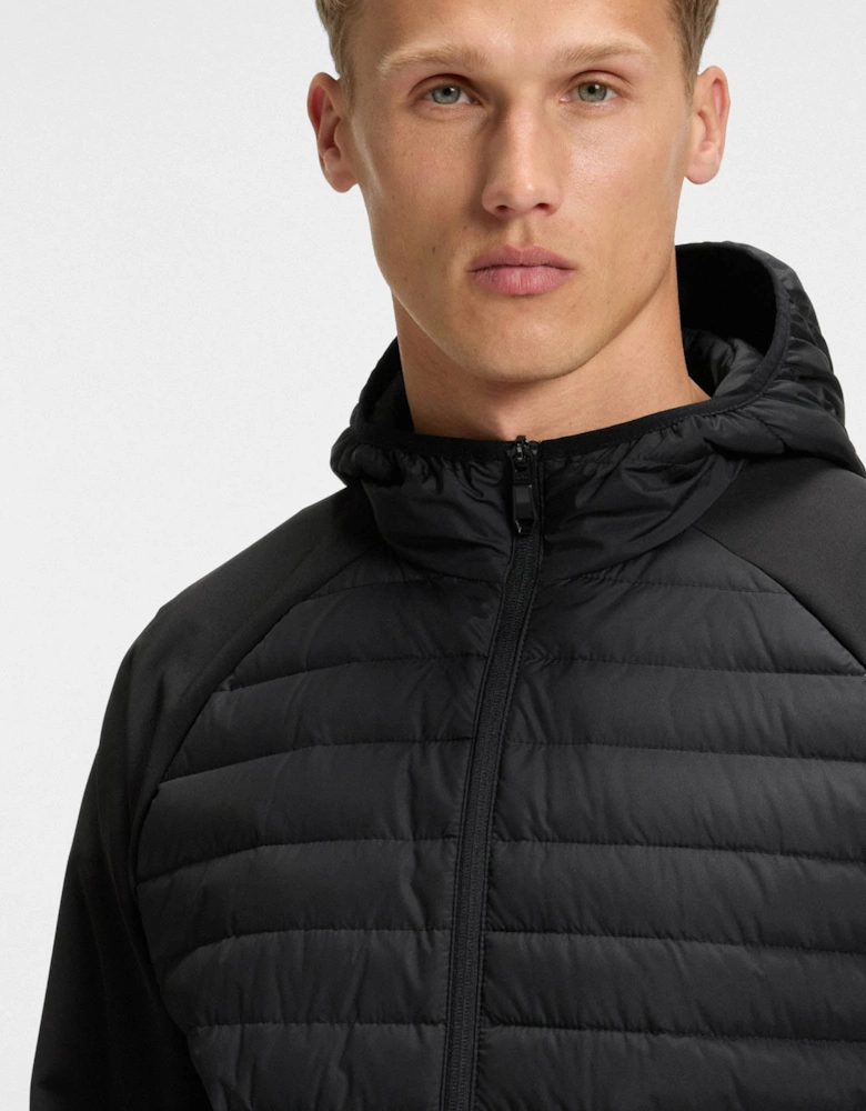 BOSS Green J Urbanex Mens Padded Hybrid Jacket - Black 001
