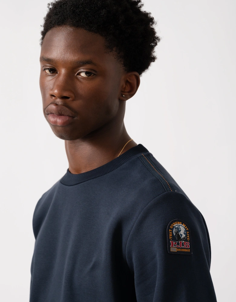 K2 Mens Crew Neck Sweatshirt - Blue Navy 316