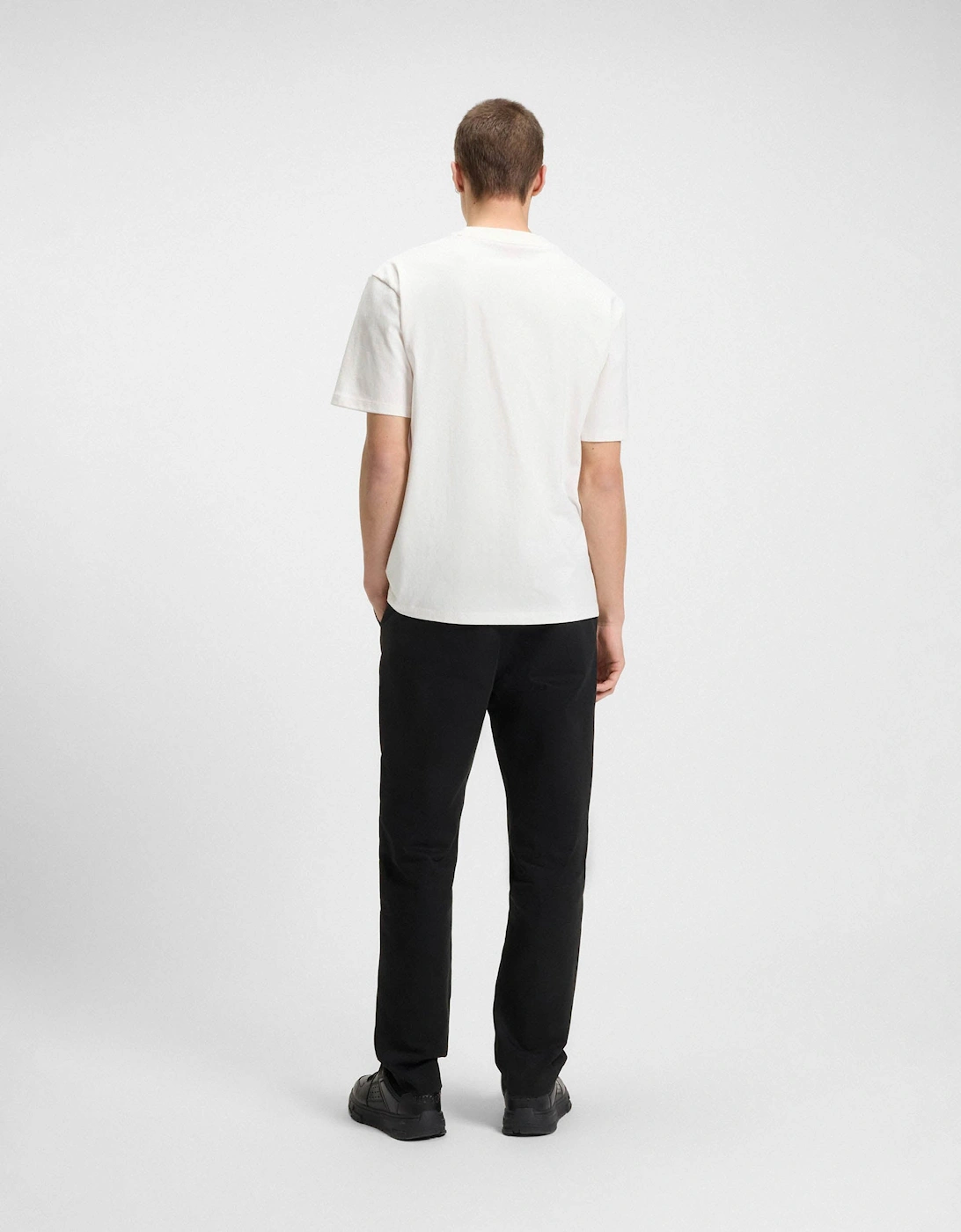 HUGO Dapolino Mens T-Shirt - Natural 102