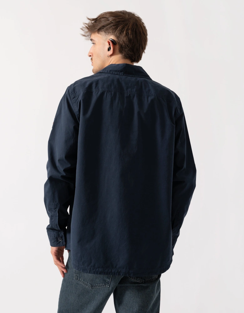 BOSS Orange Locky 2 Mens Overshirt 50543519 - Dark Blue 404