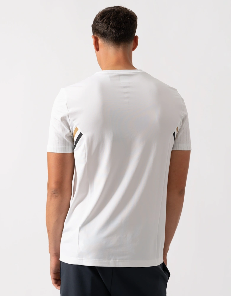 BOSS Green Tee Tech TOC Mens T-Shirt - White 100
