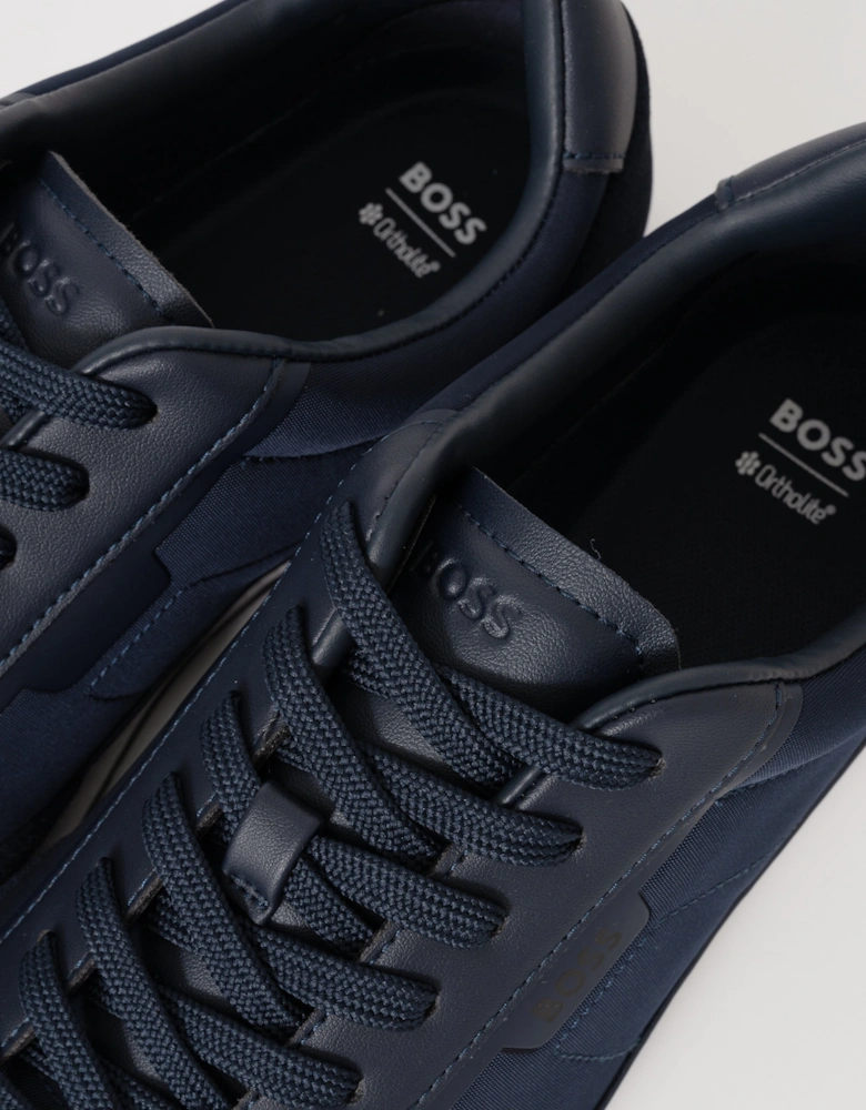 BOSS Orange Nitan Mens Trainers - Dark Blue 401