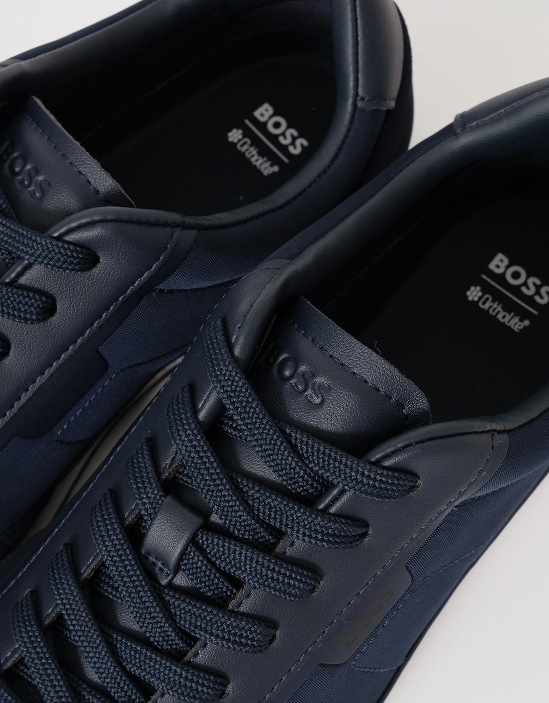 BOSS Orange Nitan Mens Trainers - Dark Blue 401