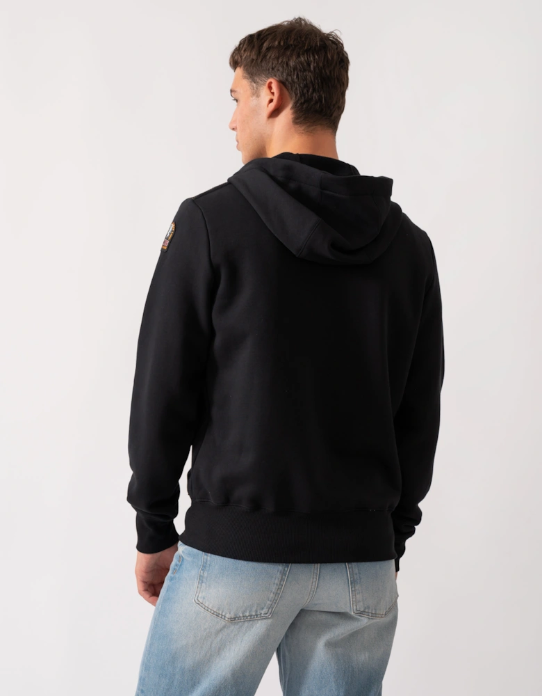 Charlie Easy Mens Hooded Sweatshirt - Black 541