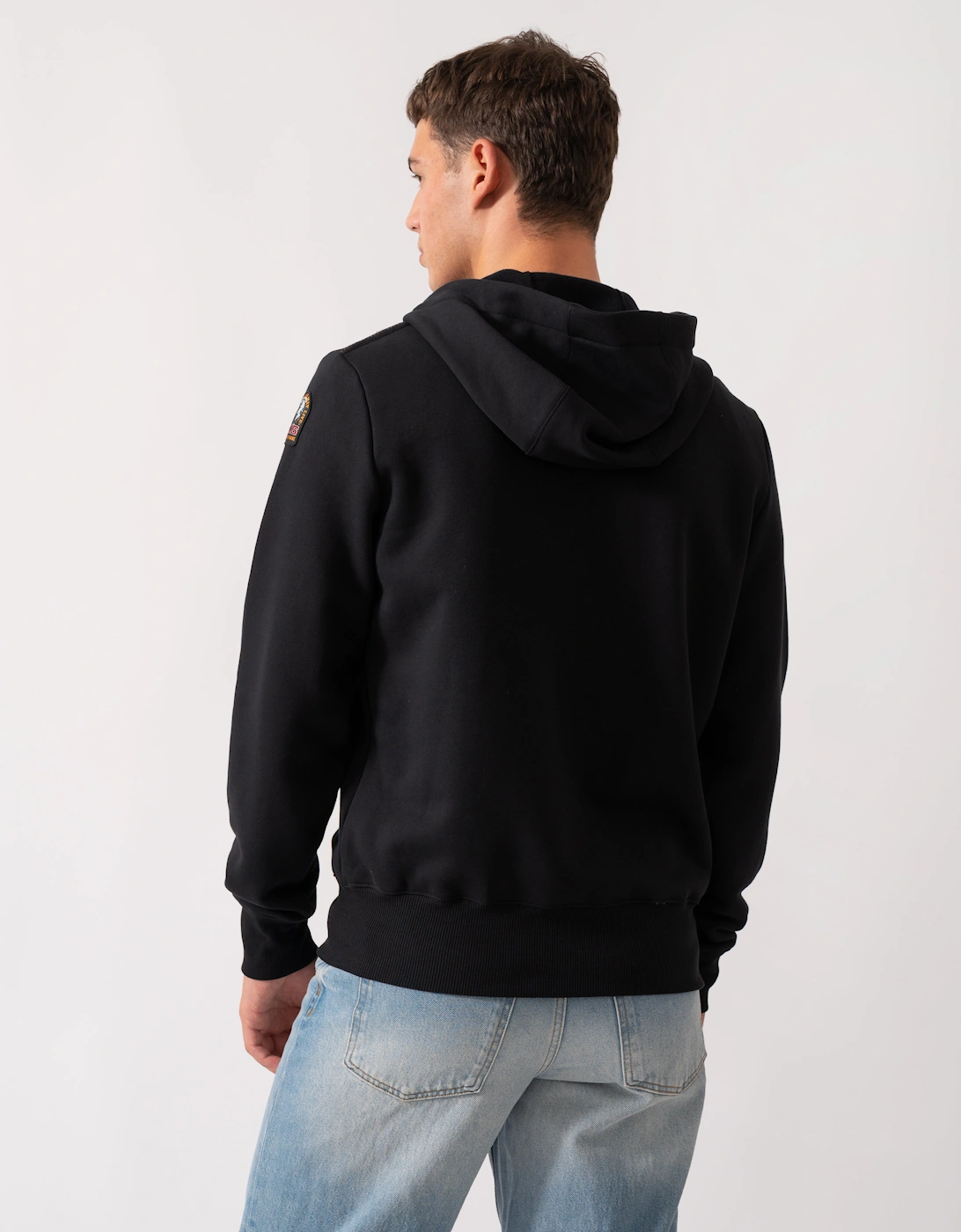 Charlie Easy Mens Hooded Sweatshirt - Black 541