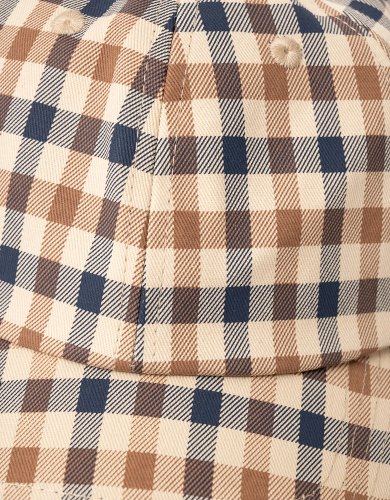 Merino Baseball Cap - Club Check 28