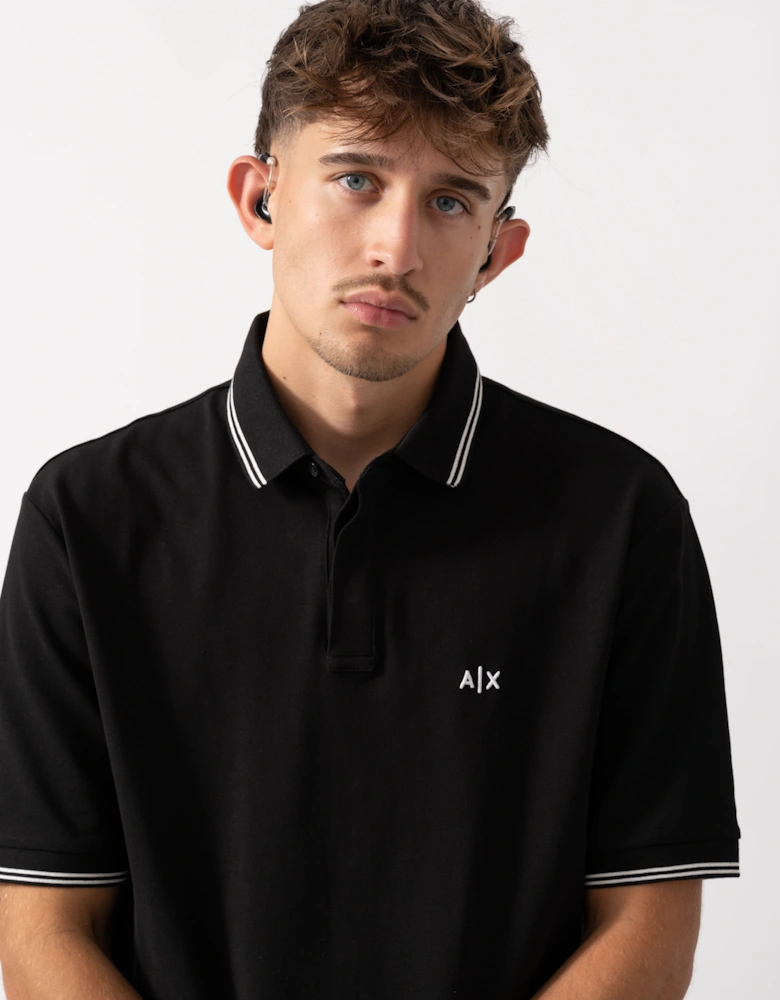 Mens Polo Shirt XM001287-AF17321 - Black UC001